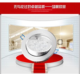 【超市照明專用廣西微牌照明led天花燈節能省電持久耐用】-